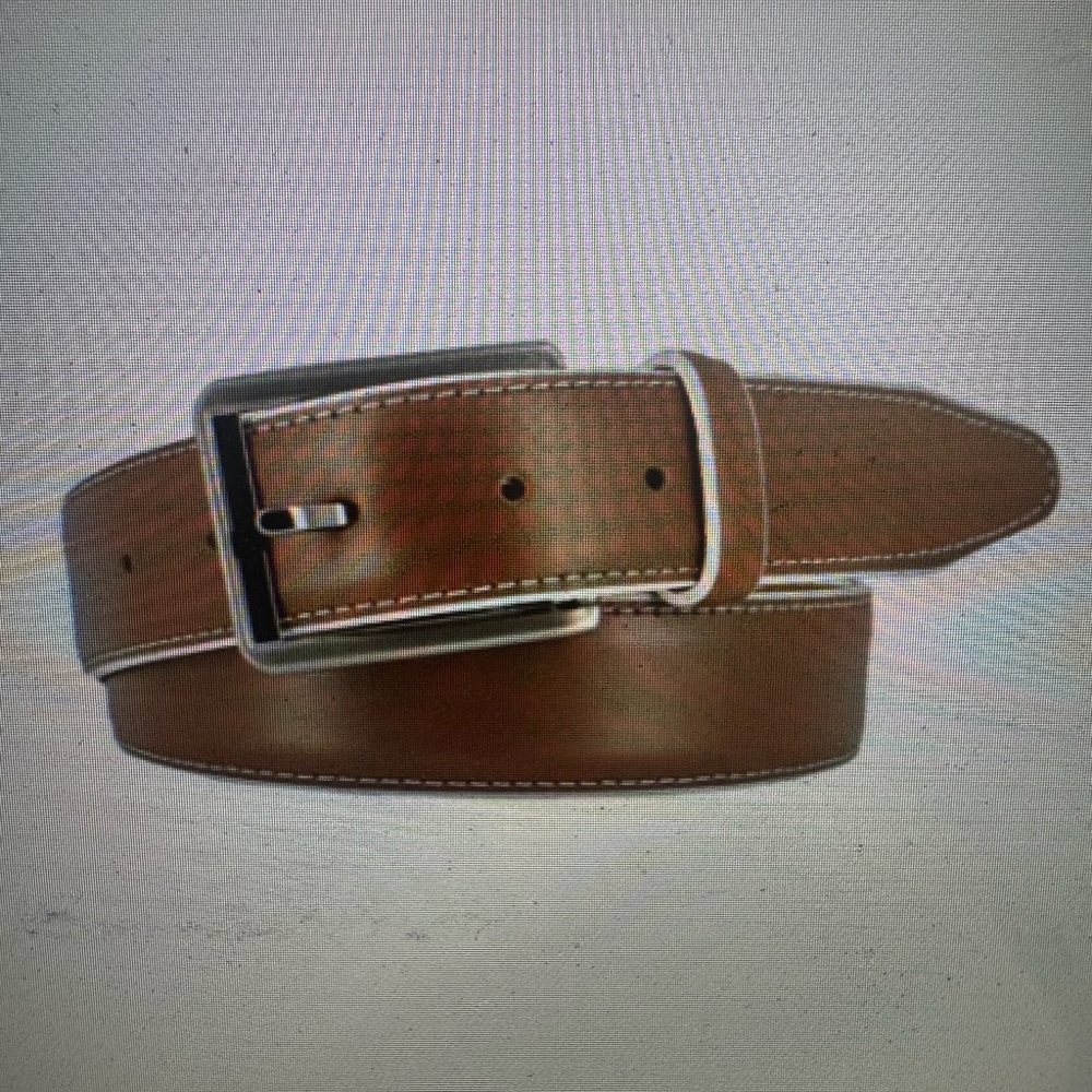 Remo Tulliani Milano belt- Italian calfskin leather- size 42 **Never worn**